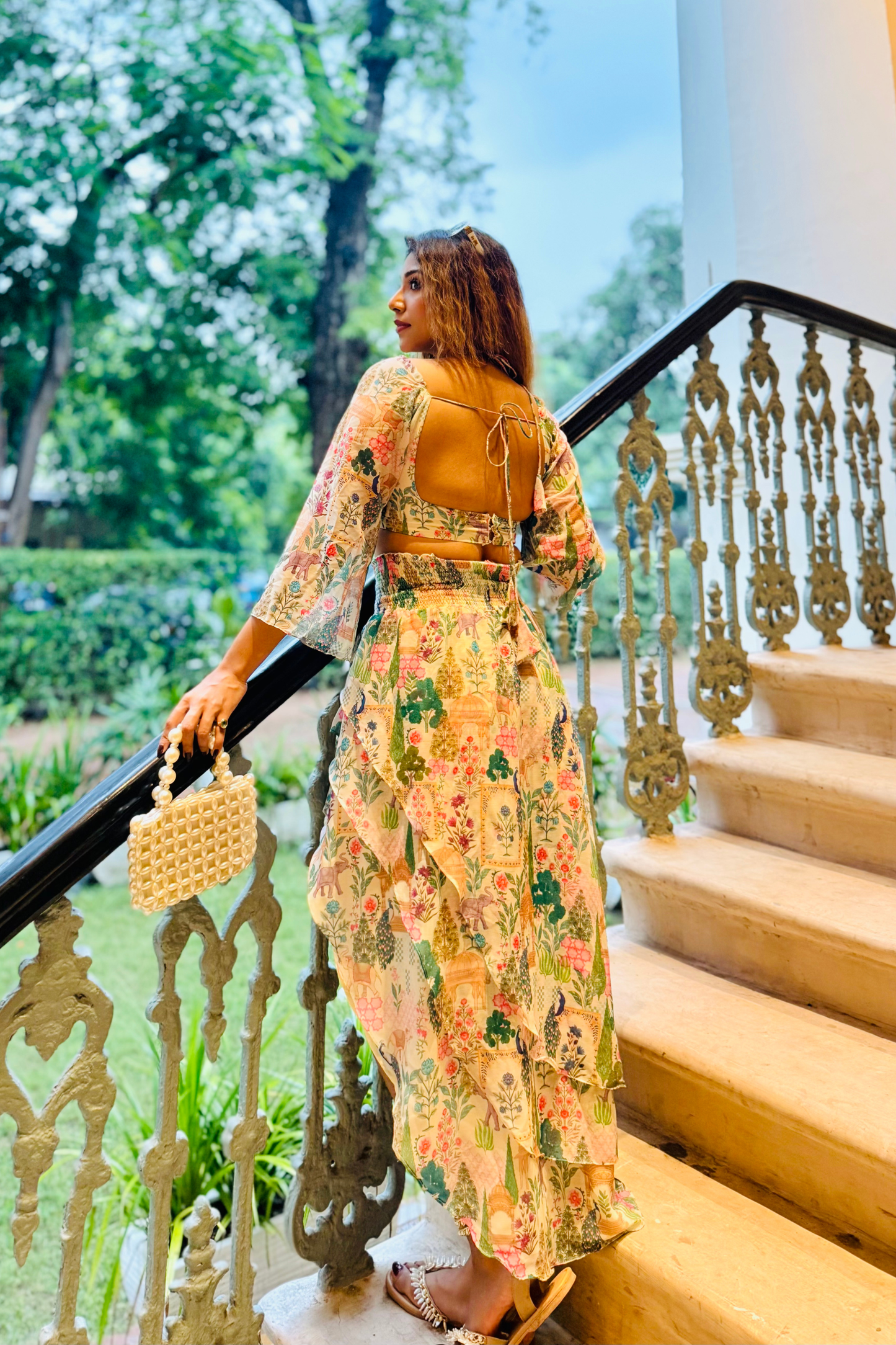 BRISTI MIRAE CHIFFON SET