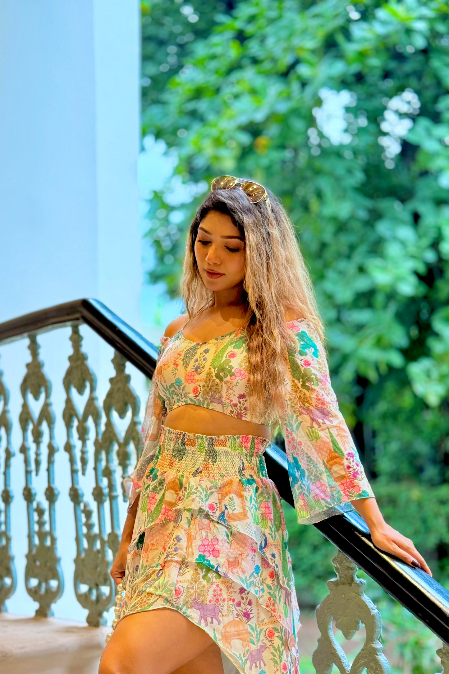 BRISTI MIRAE CHIFFON SET