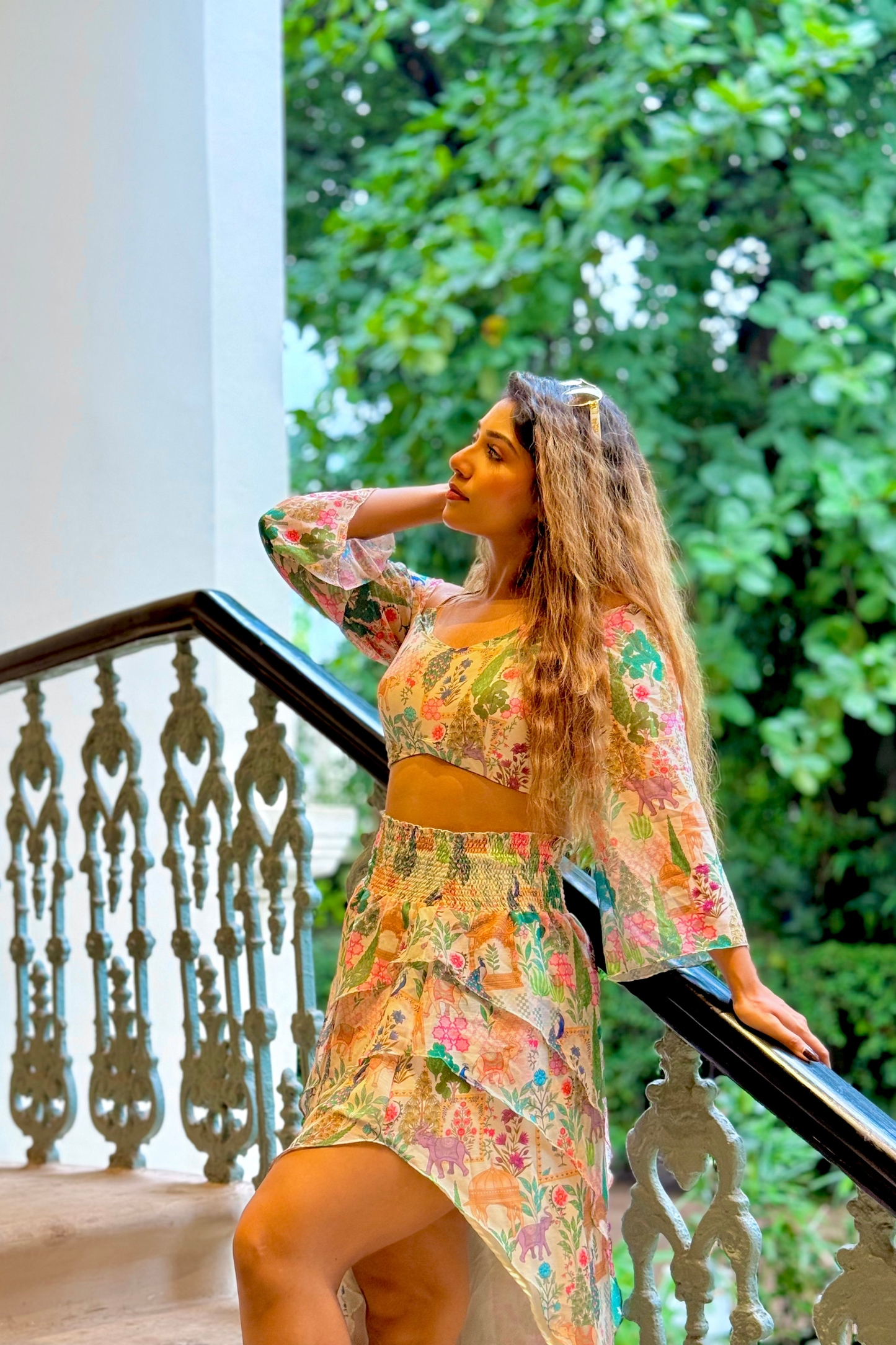 BRISTI MIRAE CHIFFON SET