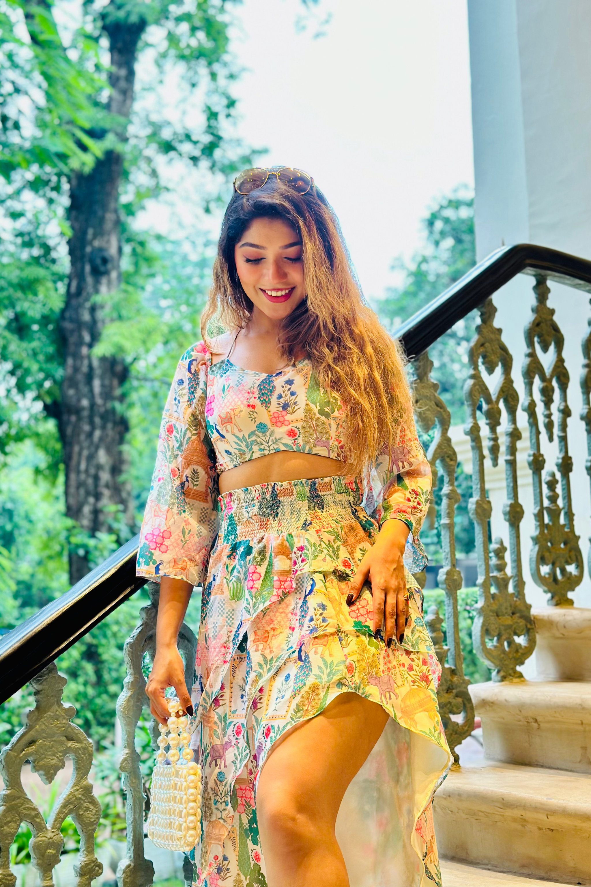 BRISTI MIRAE CHIFFON SET