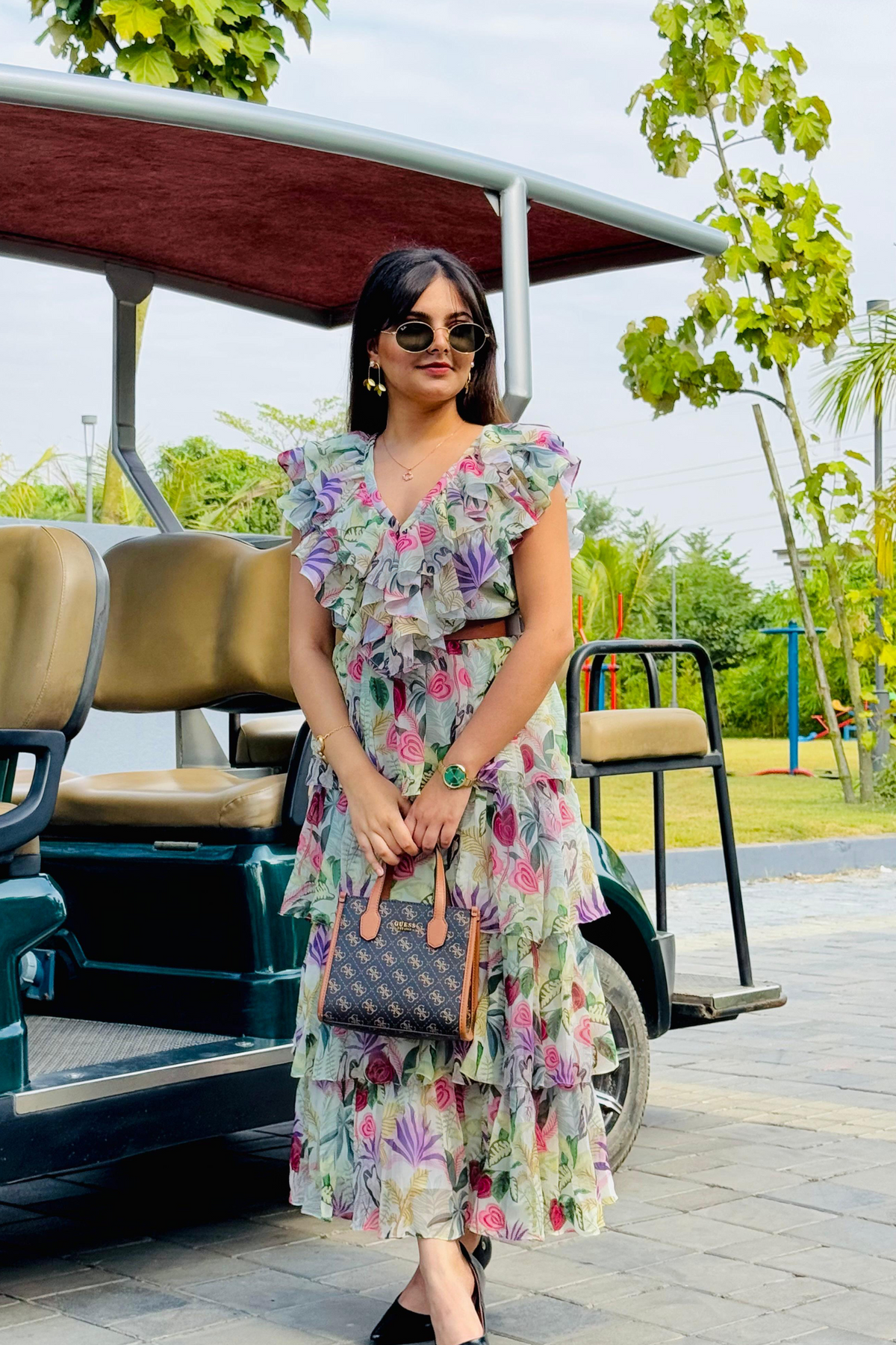BRISTI VYARA CHIFFON SET