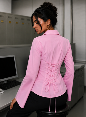 Pink Tailored Shirt