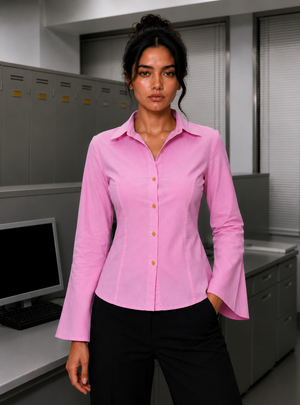 Pink Tailored Shirt