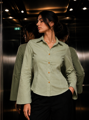 Green Tailored Shirt