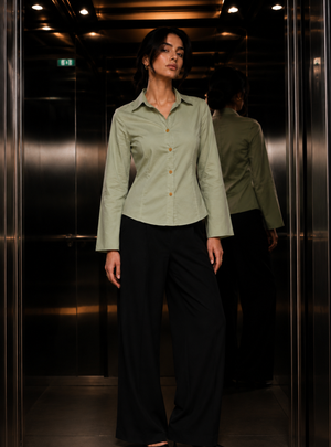 Green Tailored Shirt