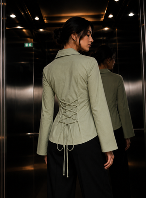 Green Tailored Shirt