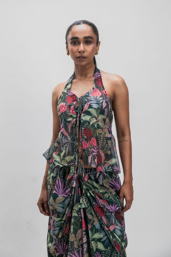 BRISTI ISHTAR CHIFFON SET