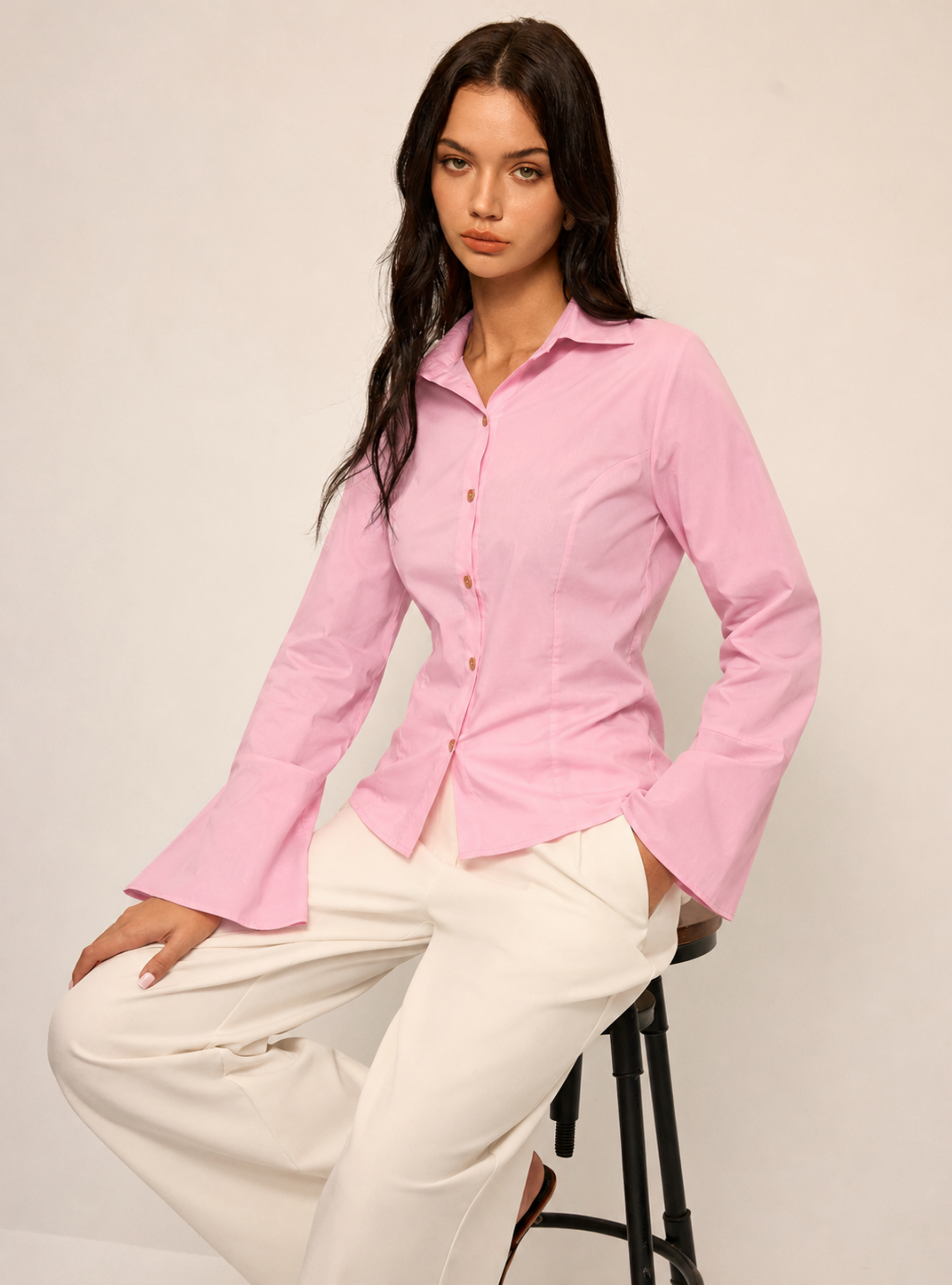 Pink Tailored Shirt