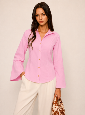Pink Tailored Shirt