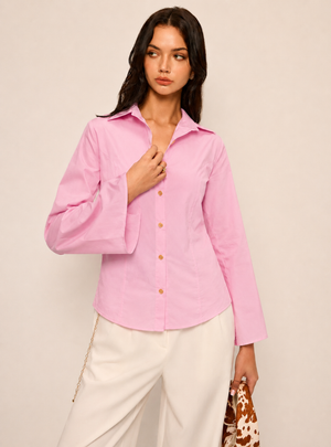 Pink Tailored Shirt
