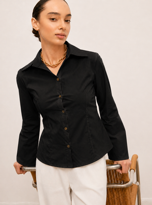 Black Tailored Shirt