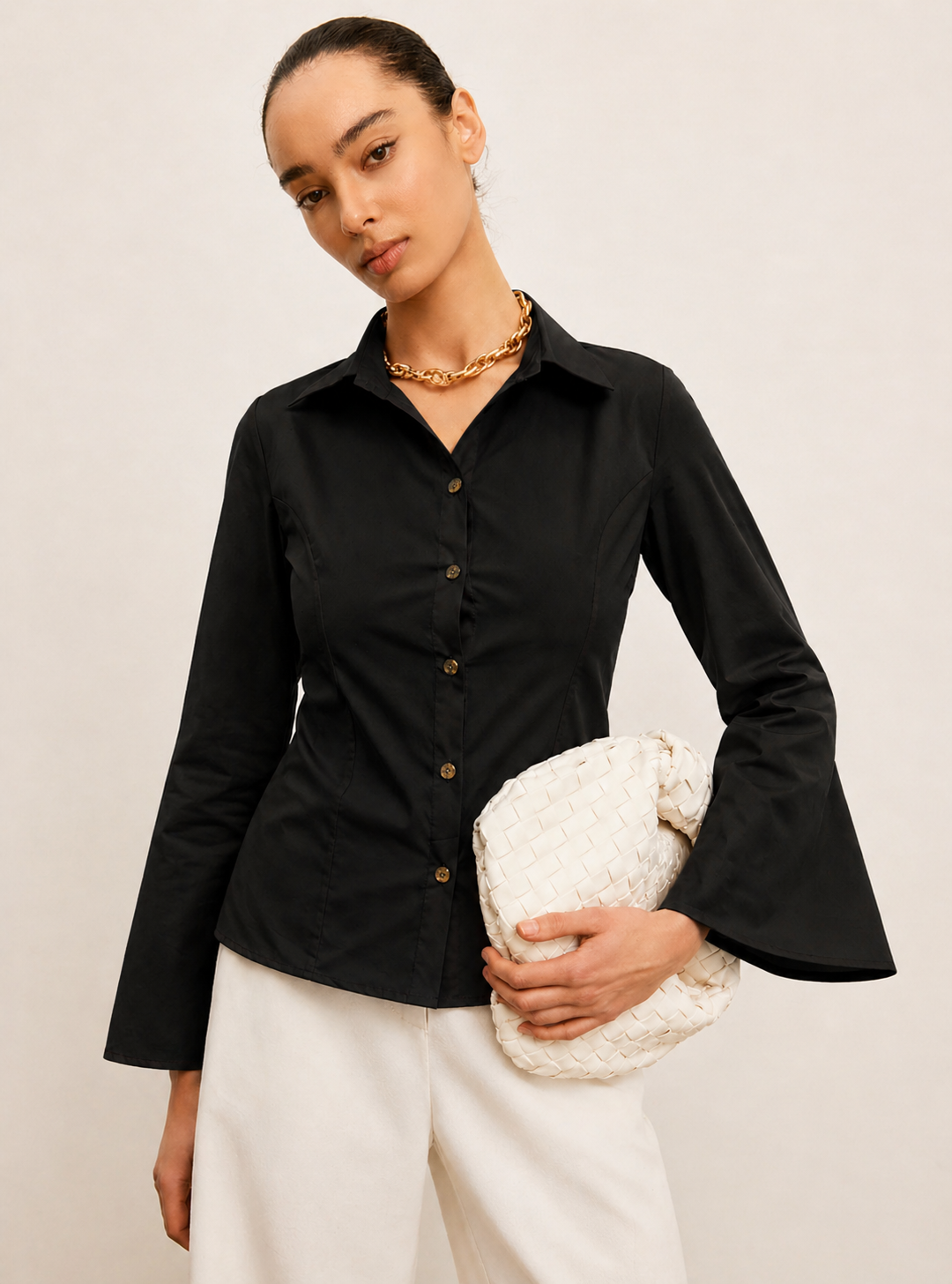 Black Tailored Shirt