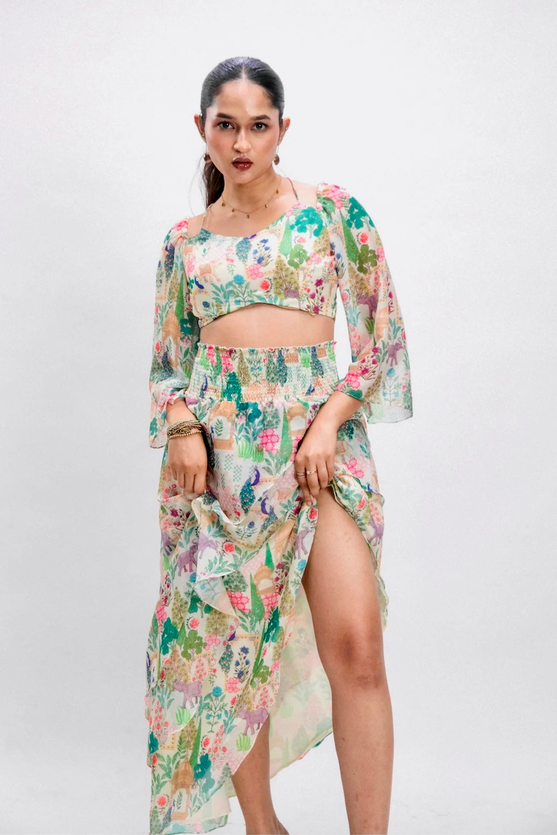 BRISTI MIRAE CHIFFON SET