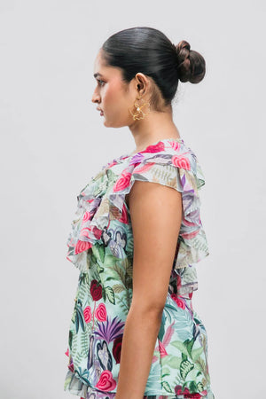 BRISTI VYARA CHIFFON SET