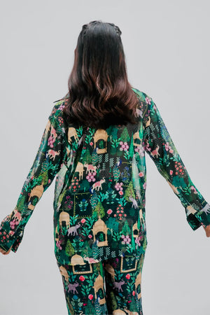 ABHA CHIFFON CO-ORD SET