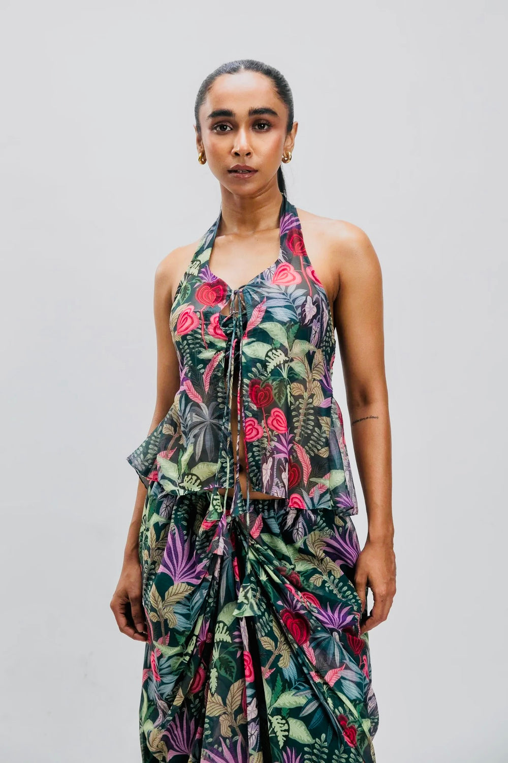 BRISTI ISHTAR CHIFFON SET