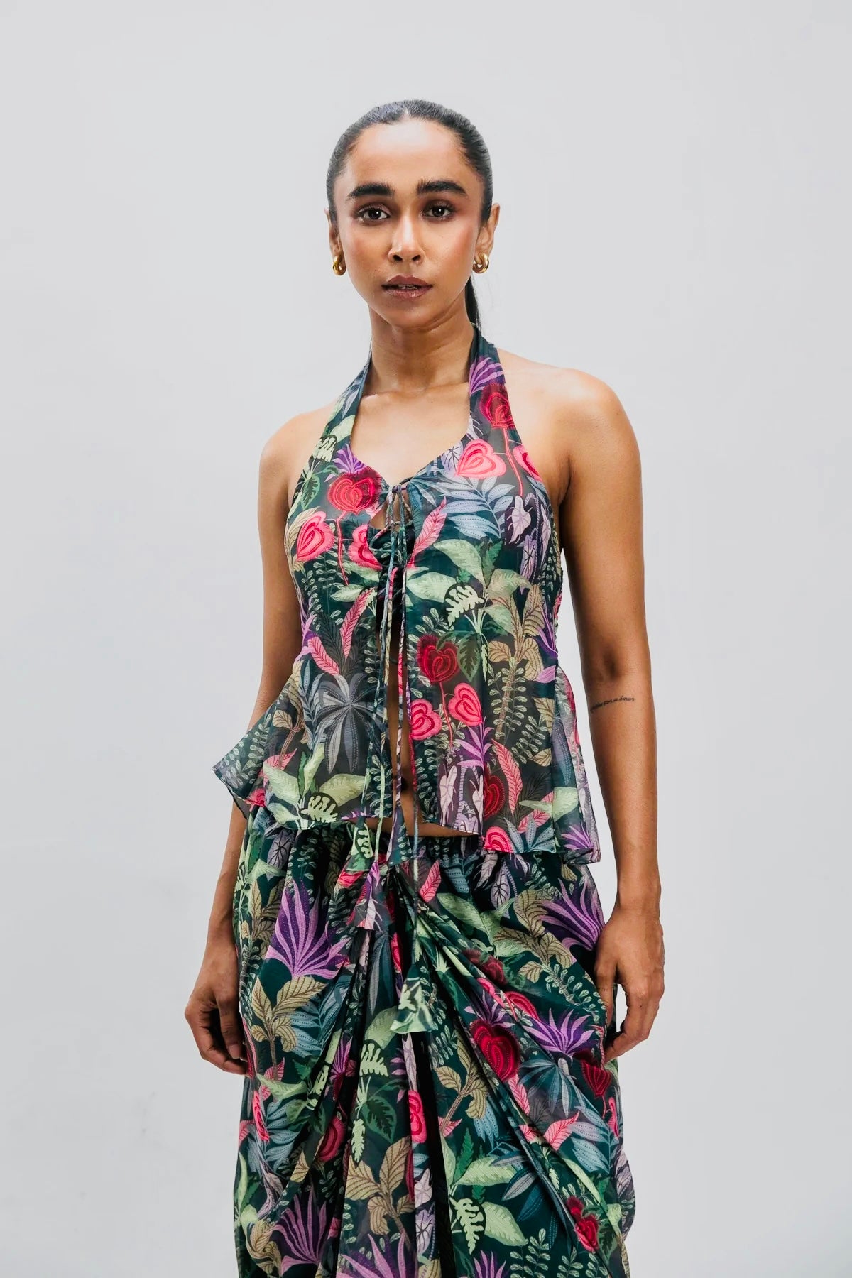 BRISTI ISHTAR CHIFFON SET