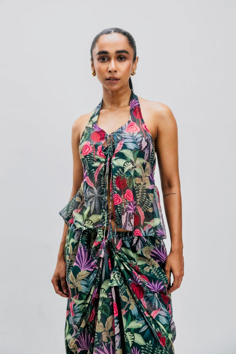 BRISTI ISHTAR CHIFFON SET