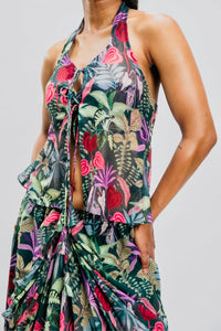 BRISTI ISHTAR CHIFFON SET