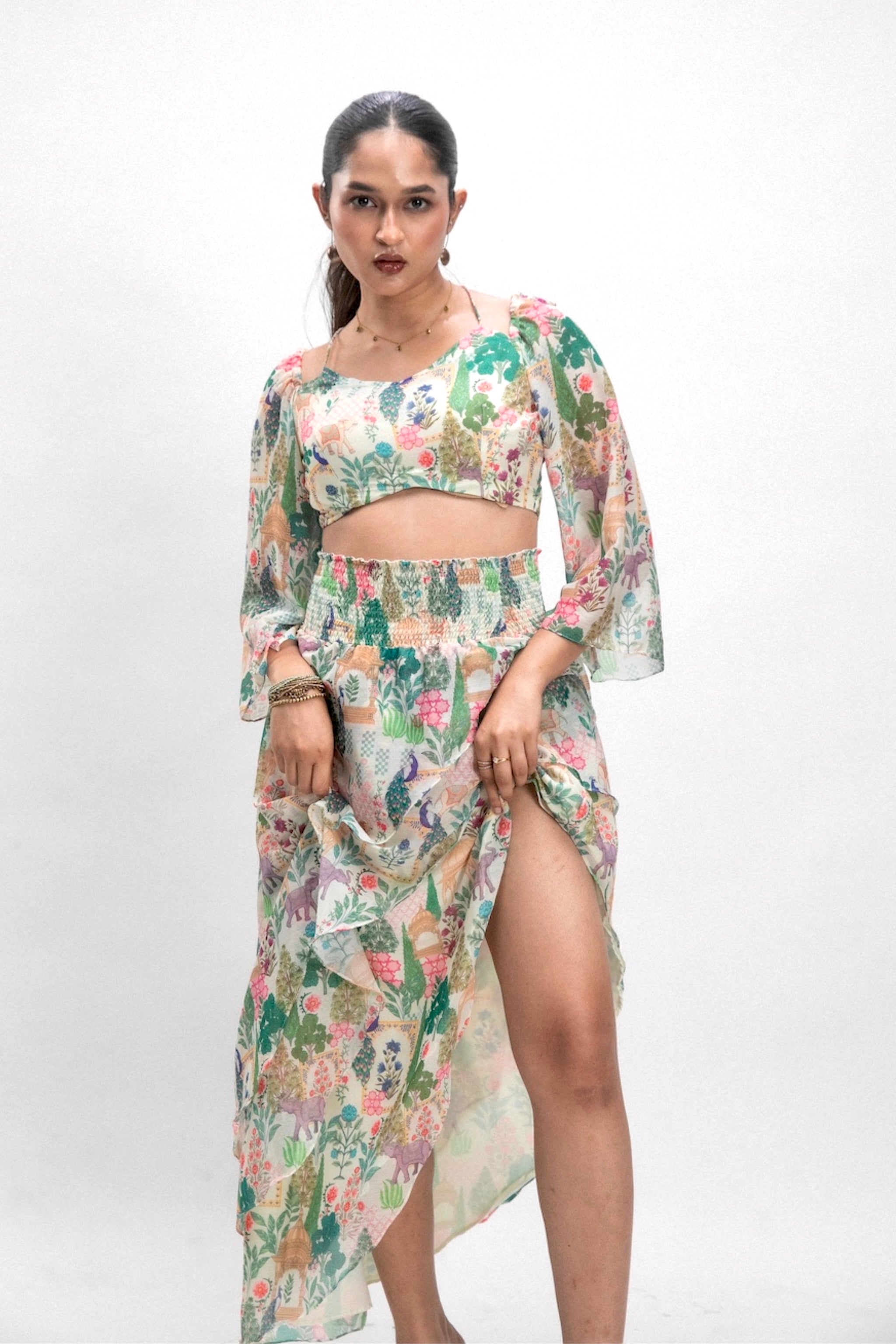 BRISTI MIRAE CHIFFON SET