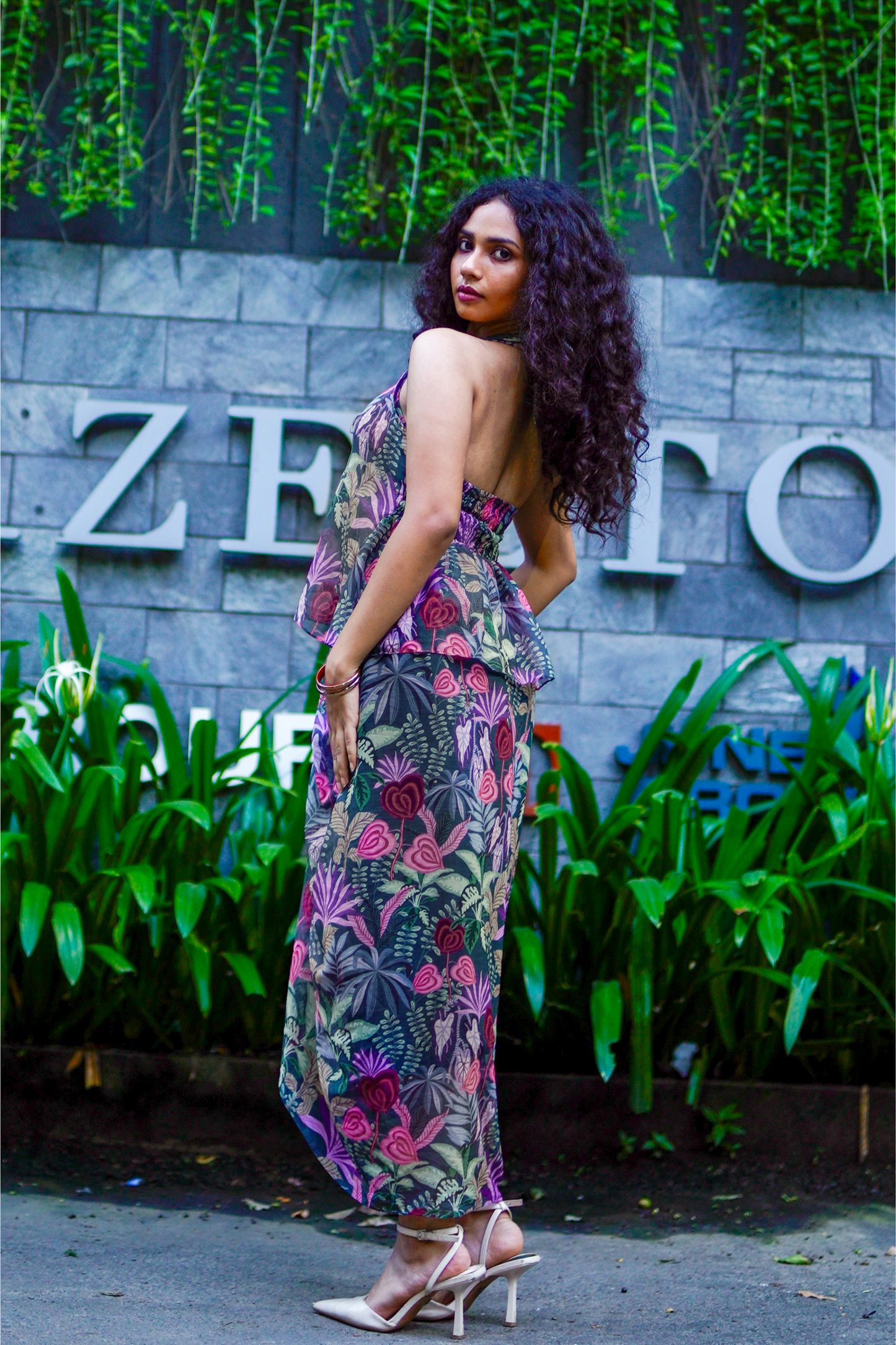 BRISTI ISHTAR CHIFFON SET