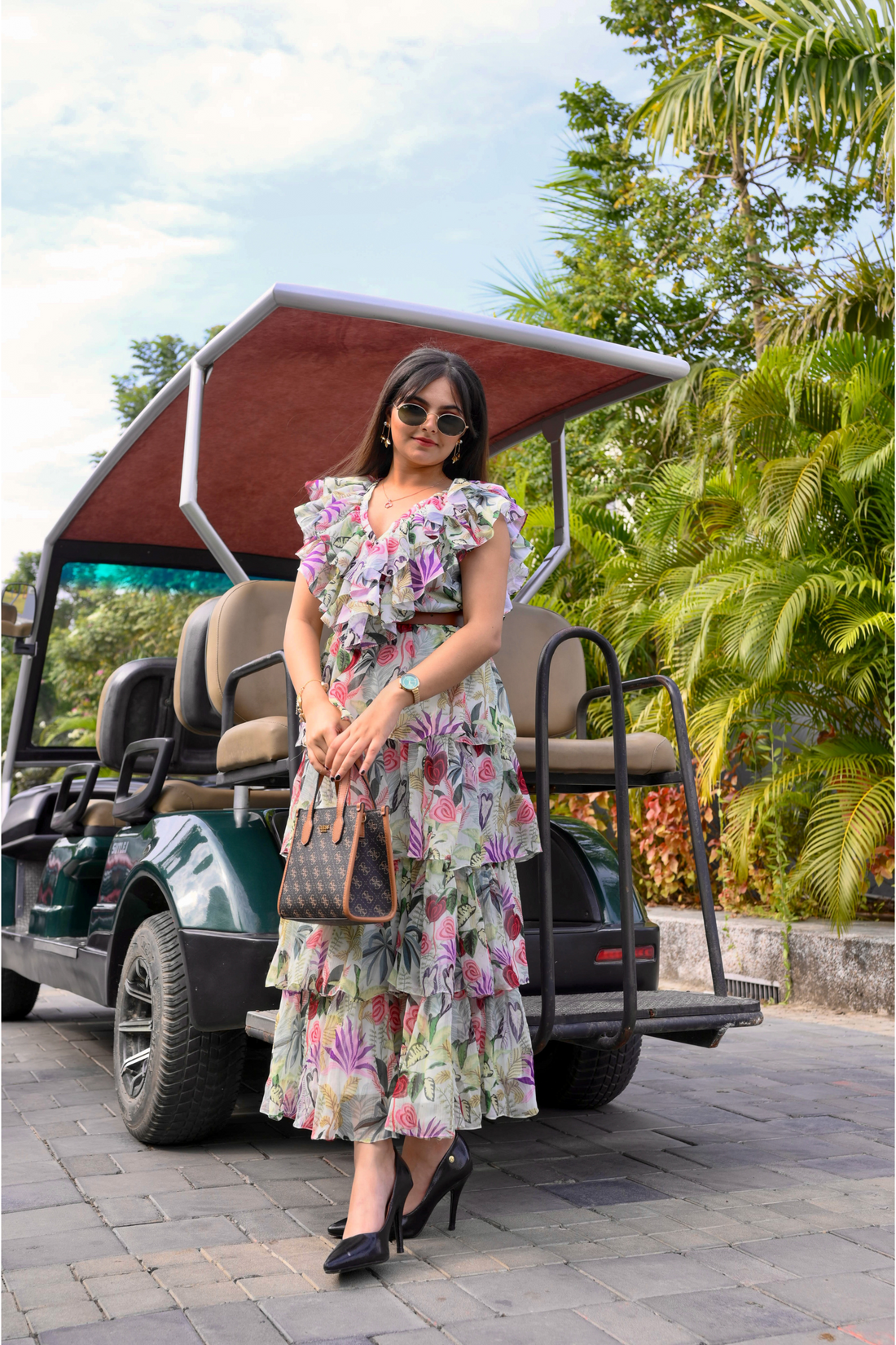 BRISTI VYARA CHIFFON SET