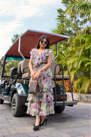 BRISTI VYARA CHIFFON SET